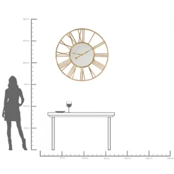 KARE Wanduhr Giant Gold Ø120cm Sale