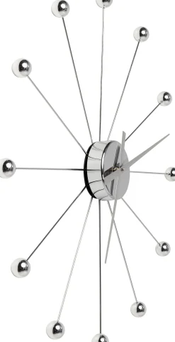 KARE Wanduhr Like Umbrella Balls Chrome Online