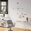KARE Wanduhr Like Umbrella Chrome Fashion