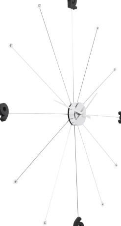 KARE Wanduhr Like Umbrella Chrome Fashion