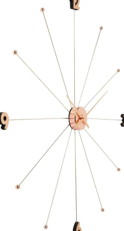 KARE Wanduhr Like Umbrella Rosegold Best