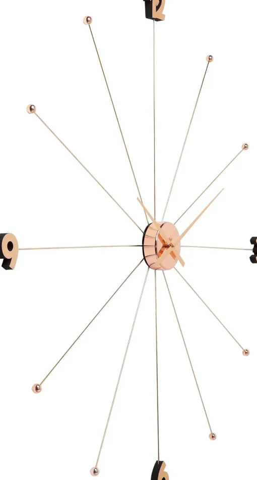 KARE Wanduhr Like Umbrella Rosegold Best