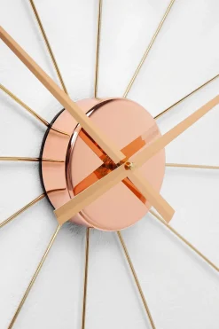 KARE Wanduhr Like Umbrella Rosegold Best