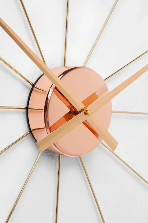 KARE Wanduhr Like Umbrella Rosegold Best
