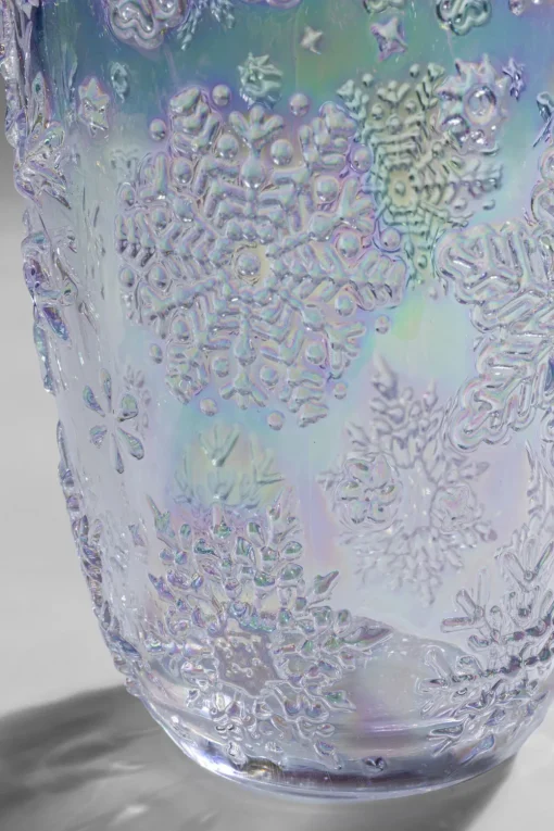 KARE Wasserglas Ice Flowers Colore Clearance
