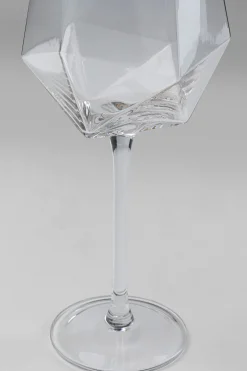 KARE Weinglas Diamond Gold Rim Best