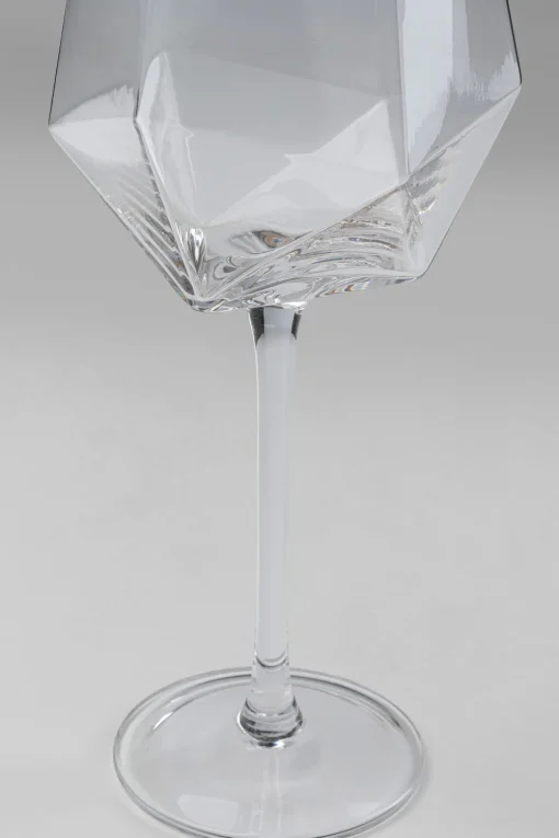 KARE Weinglas Diamond Gold Rim Best