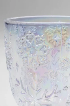 KARE Weinglas Ice Flowers Colore Clearance