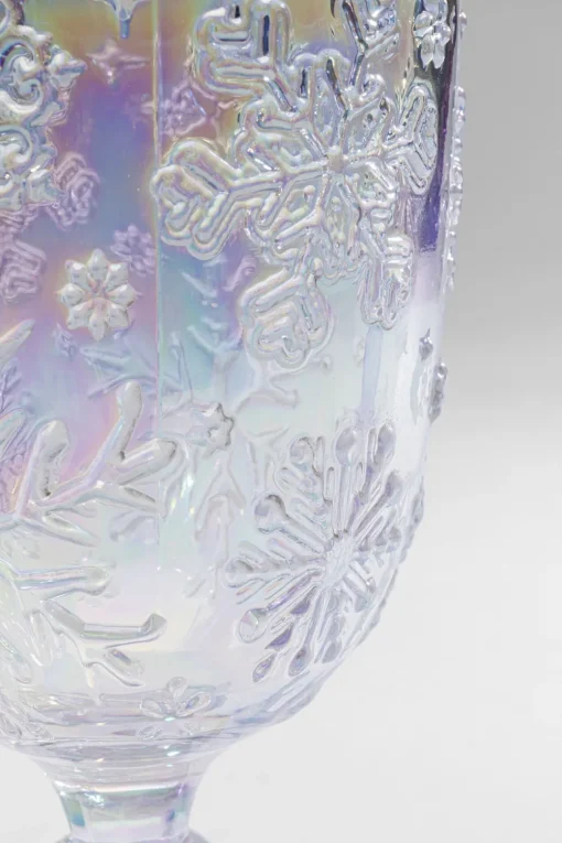 KARE Weinglas Ice Flowers Colore Clearance
