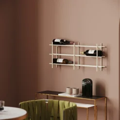 KARE Weinregal Cape Town Greige 80x34cm Hot