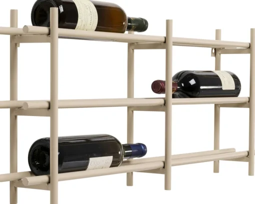 KARE Weinregal Cape Town Greige 80x34cm Hot