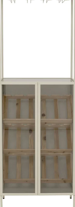 KARE Weinregal Porto Bar Greige 60x170cm Clearance