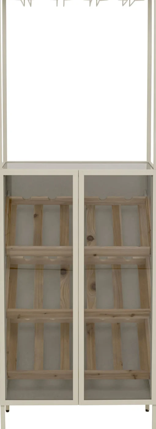 KARE Weinregal Porto Bar Greige 60x170cm Clearance