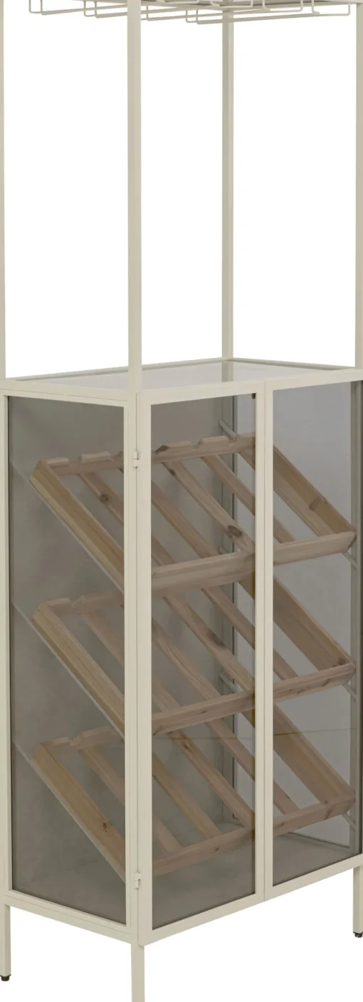 KARE Weinregal Porto Bar Greige 60x170cm Clearance