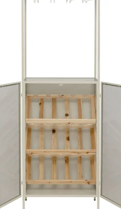 KARE Weinregal Porto Bar Greige 60x170cm Clearance