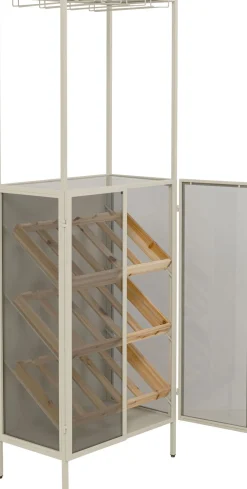 KARE Weinregal Porto Bar Greige 60x170cm Clearance