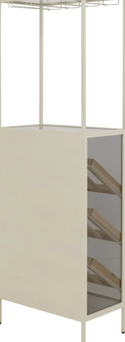 KARE Weinregal Porto Bar Greige 60x170cm Clearance
