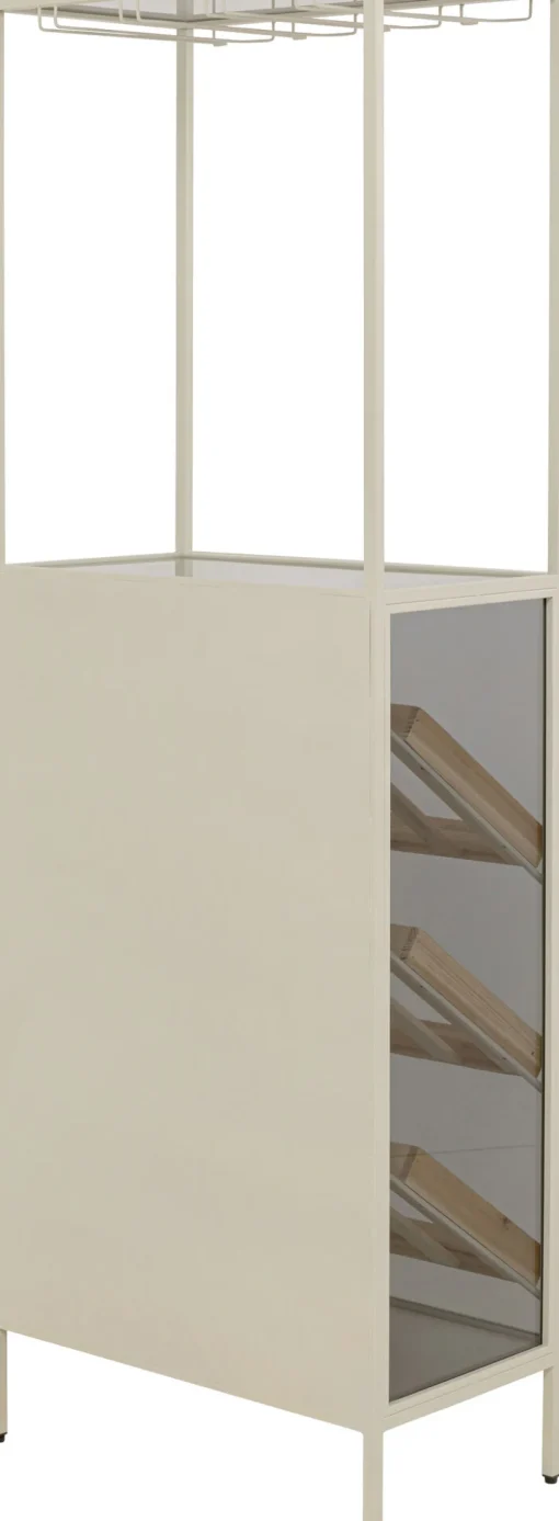 KARE Weinregal Porto Bar Greige 60x170cm Clearance