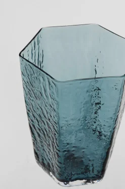 KARE Weißweinglas Cascata Blau New